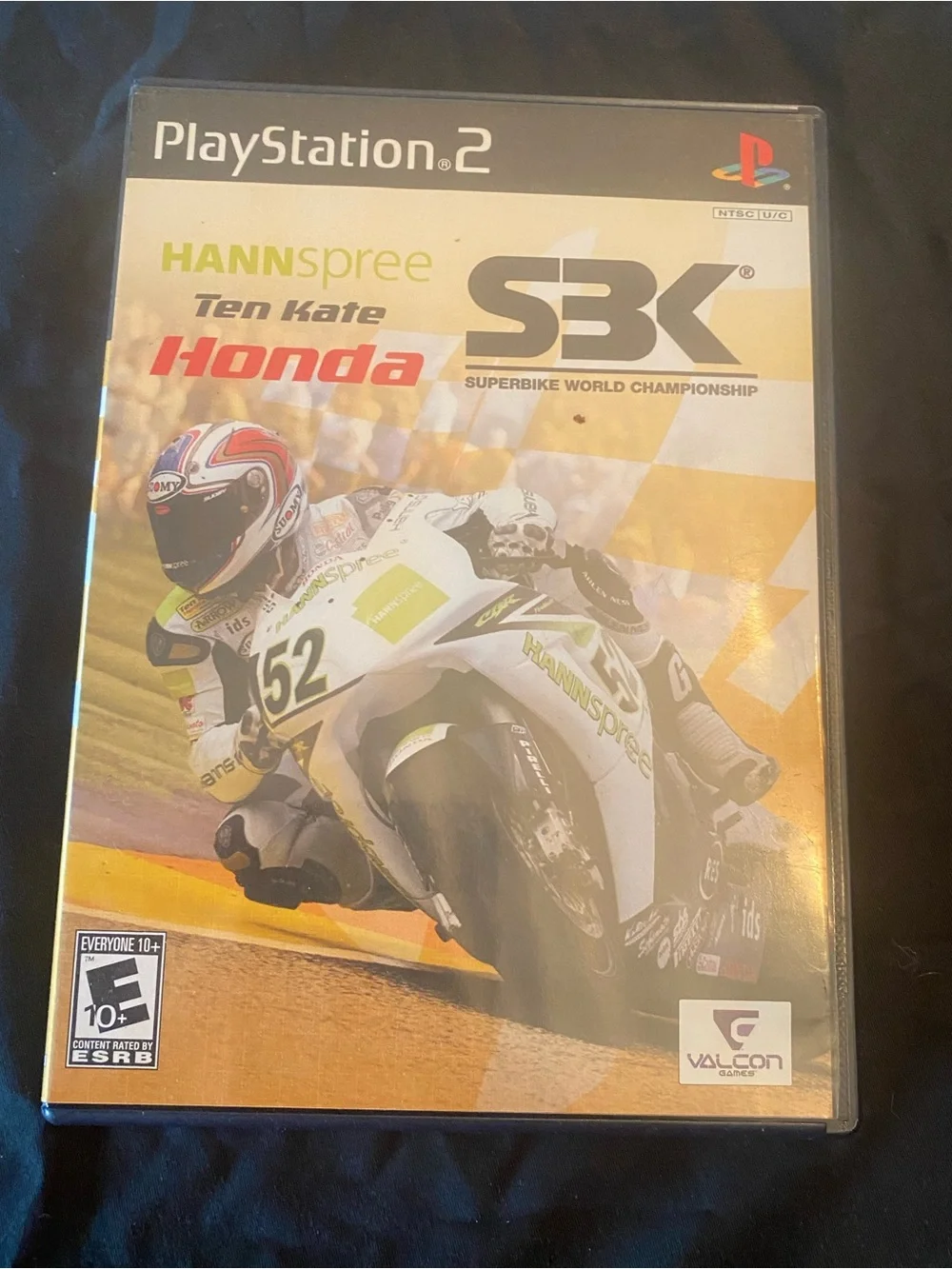 Sony PlayStation 2 SBK Superbike World Championship - White & Yellow Cover